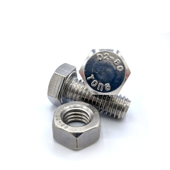Stainless Steel D2-70 Full Thread Hexagon Bolts