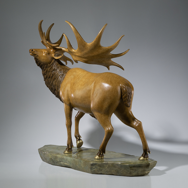 Fu Lu (Big Horn Deer)