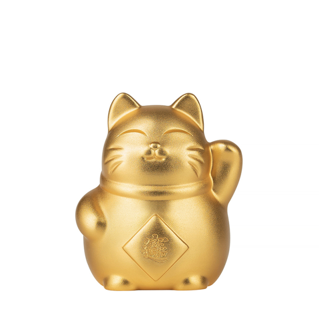 Lucky Cat (Gold plated)