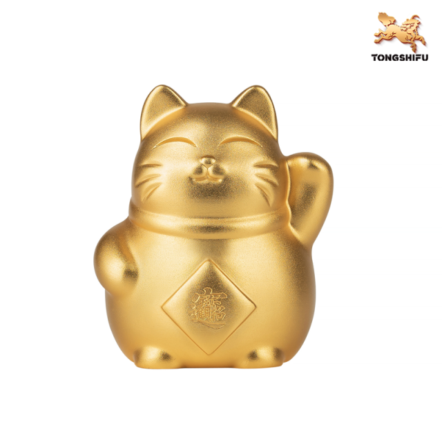 FORTUNE CAT (GOLD PLATED)