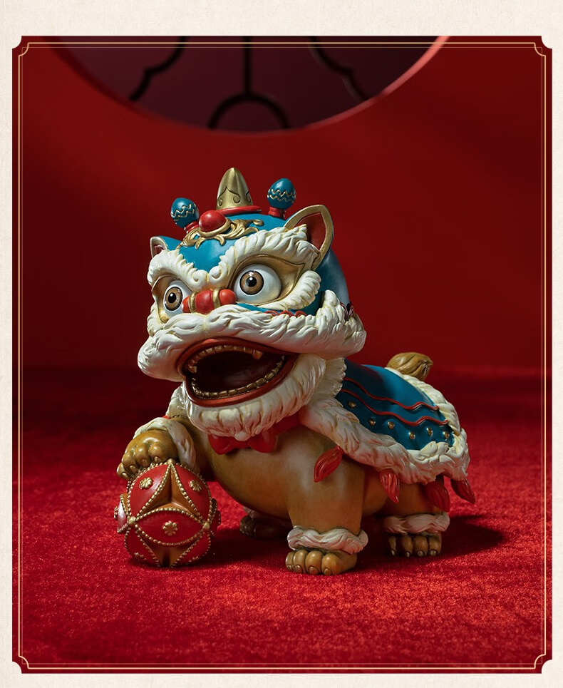 TzFioy 3008Pcs Model Lion Dance Chinese Traditional Culture