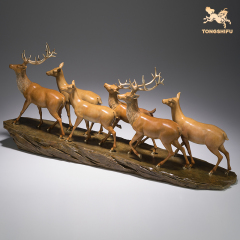 RUNNING DEERS