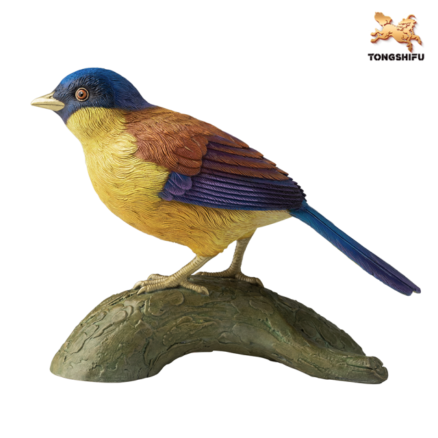 BLUE-CROWNED LAUGHINGTHRUSH