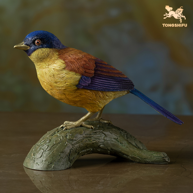 BLUE-CROWNED LAUGHINGTHRUSH