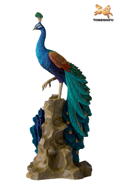 PEACOCK WINE HOLDER