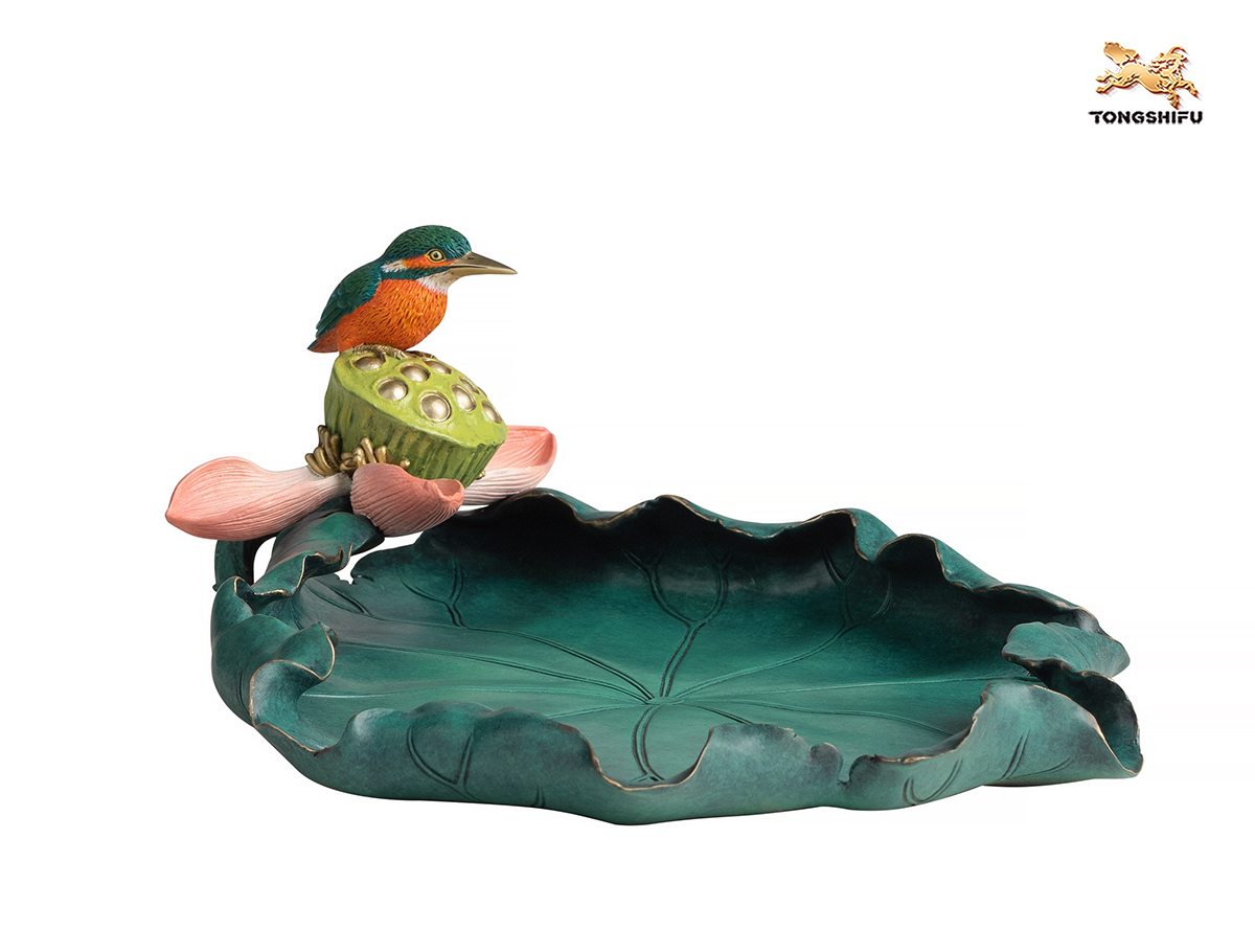 Nut Plate with lotus shape