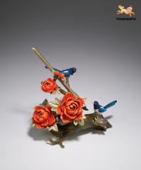 Miao Bi Sheng Hua Table Decor /Birds # Flowers