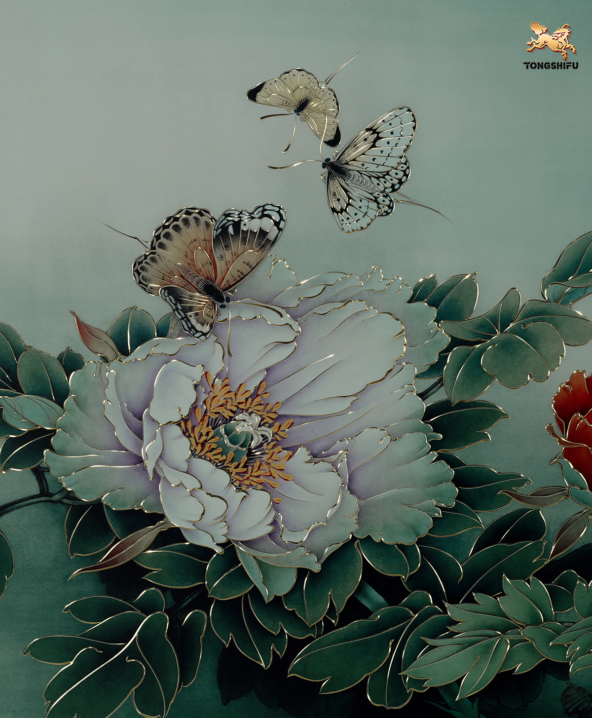 THE PEONY FOLWER