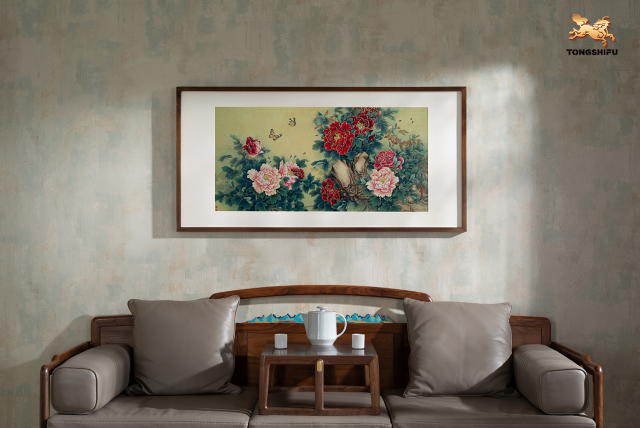 THE SPRING PEONY FLOWER