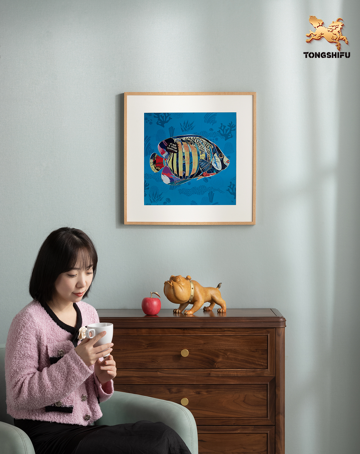 THE TROPICAL FISH WALL DECOR