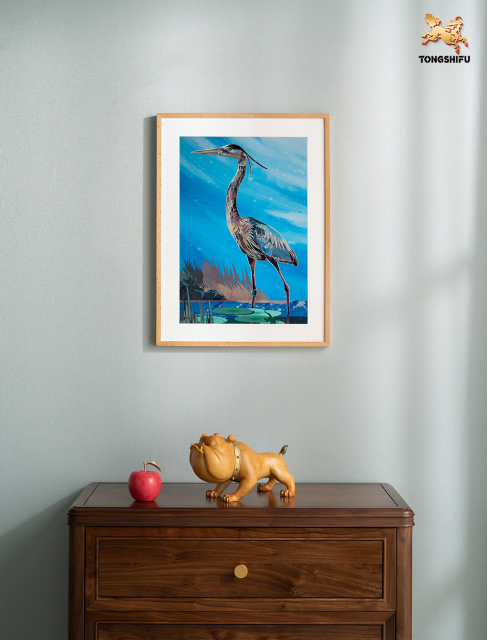 THE BLUE HERON