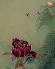 THE FLAMBOYANT POENY FLOWERS