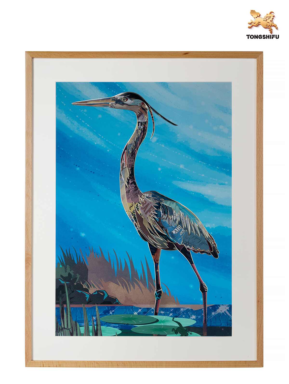 THE BLUE HERON