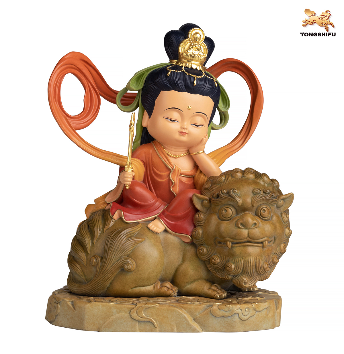 BUDDHA STATUE--WENSHU( cute version)