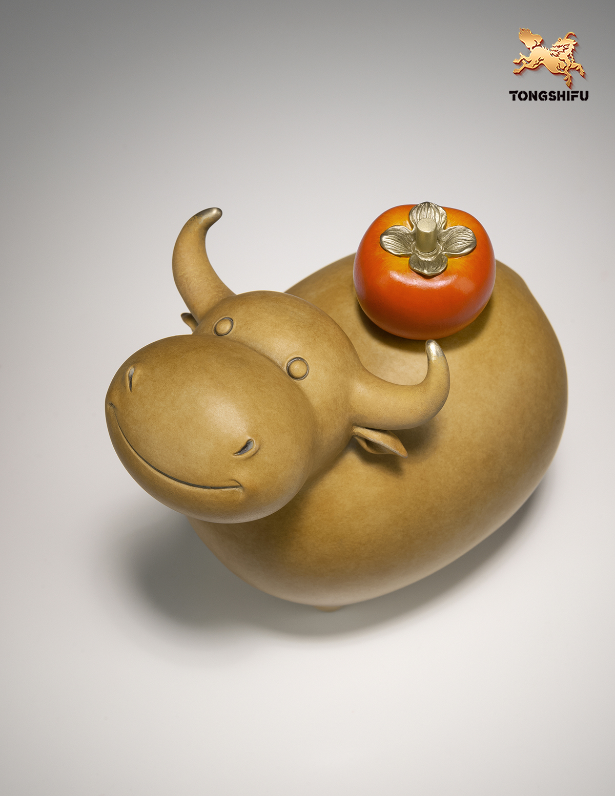 THE COW AND PERSIMMON