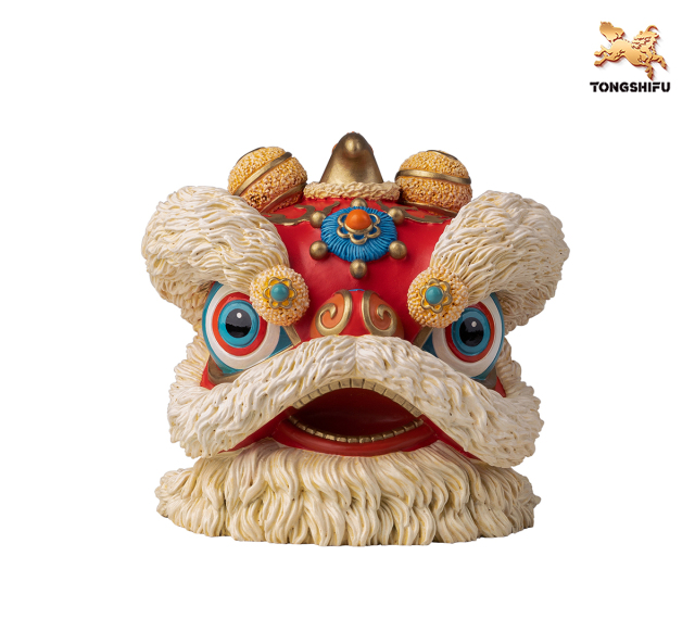 THE DANCING LION HEAD