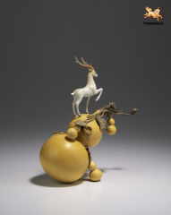 THE GOURD WITH DEER