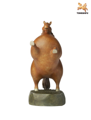 THE HORSE WITH MONKEY