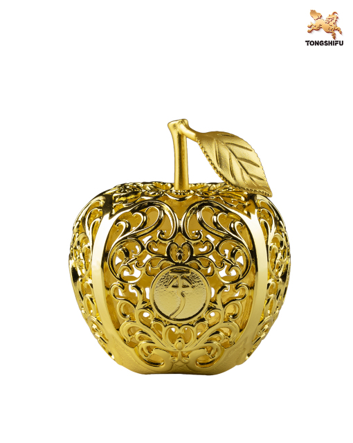 THE GOLD PLATED APPLE TABLE DECORATION