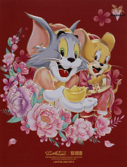 TOM AND JERRY COPPER PLATE CARVED PAINTING E EDITION