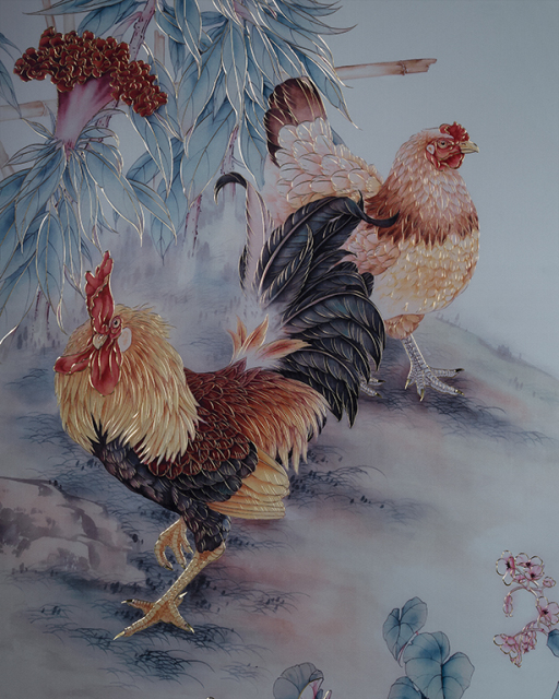 CRIMSON CREST AND GLORIOUS FEATHERS