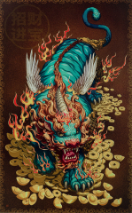 GOLDEN BRAVE PIXIU