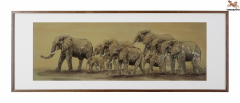 NINE AUSPICIOUS ELEPHANTS