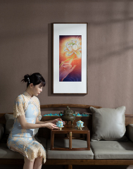 BUDDHA HOLDING A FLOWER