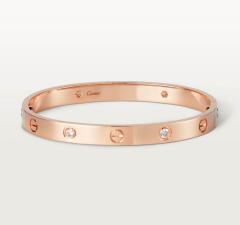 窄版四钻手镯（16~19寸）