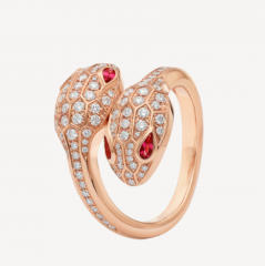 双蛇头戒指（50-55）