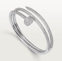 双圈满钻钉子手镯（15~19寸）