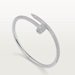 宽版半圈钻钉子手镯（15~19寸）（缩金）