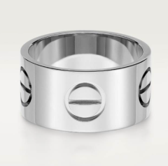 13mm宽版无钻LOVE戒指