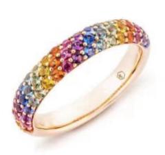 红宝石满圈戒指