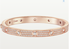 宽版12钻满天星手镯（16~20寸）