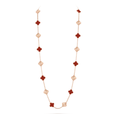 15mm20花拼镭射项链