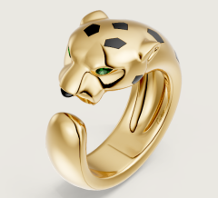 豹子素金黑斑戒指（1 : 1）