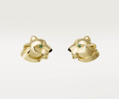 豹子素金无钻耳钉（1:1）