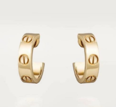 无钻love耳钉（1：1）