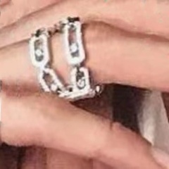 梅西卡两圈钻石戒指