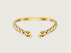 双豹子头黑斑素金项圈（1:1）