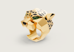 豹子张口黑斑戒指（1：1）