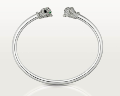 双满钻豹子头手镯（16~19寸）（1：1）