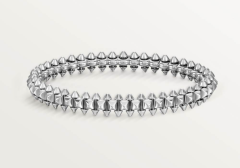 铆钉素金中号款手镯(1:1)