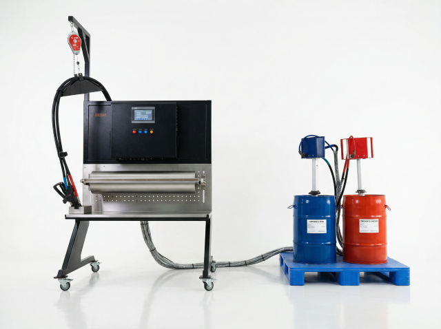 Polyurethane Foaming Liquid A+B Drum PU Raw Material PU AB Component,Fome In Place Equipment & Raw Material,Polyurethane Foaming Liquid A+B Kit PU Raw Material