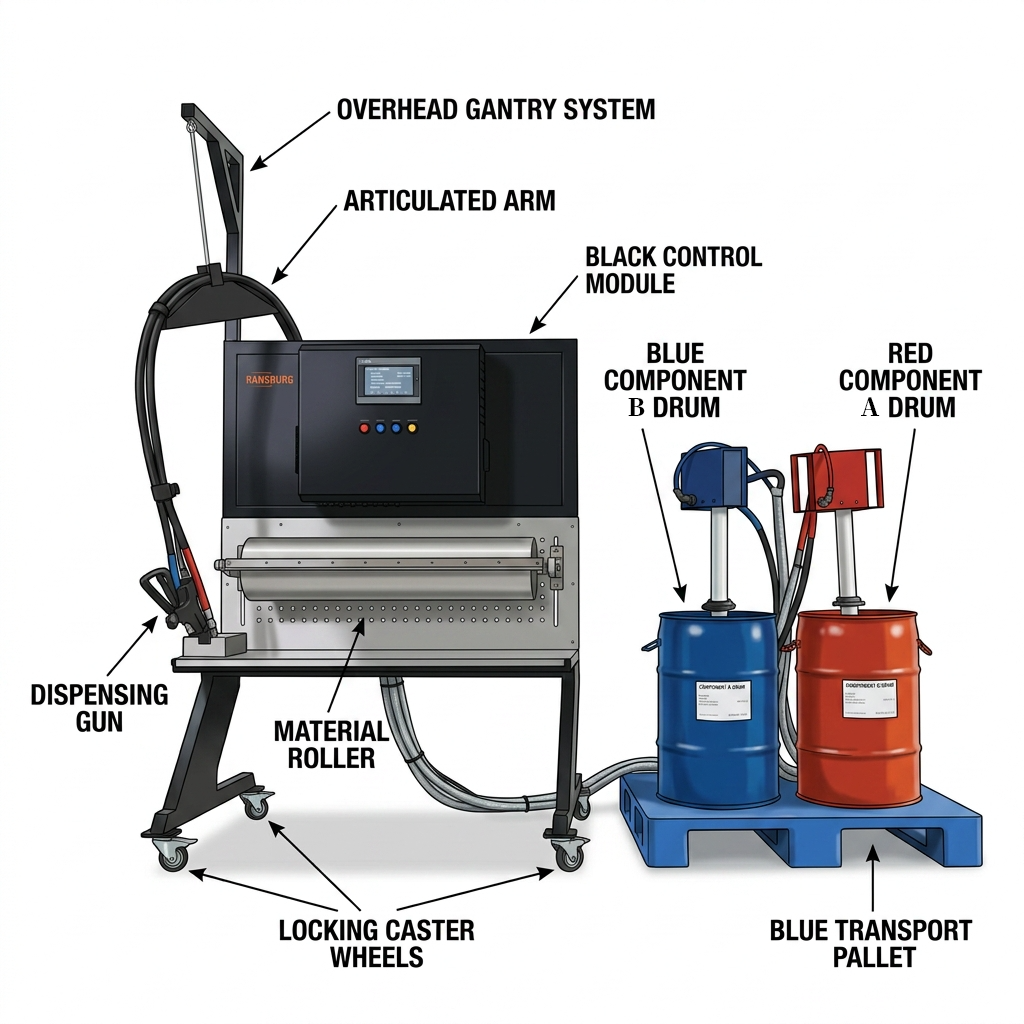 Semi-auto foaming machine