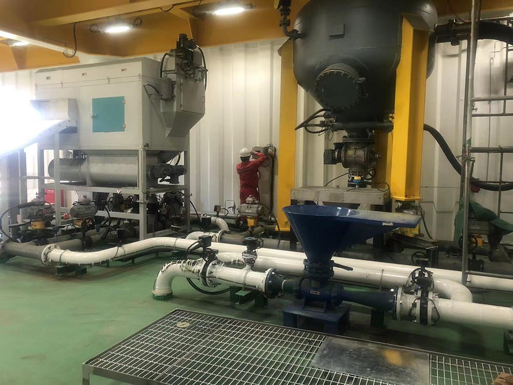 auto mud mixing system