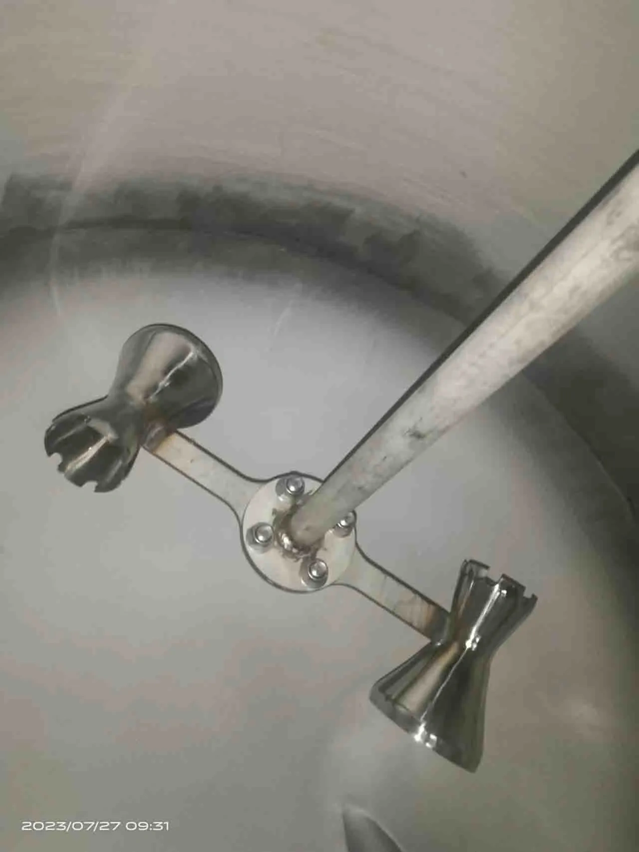 Pneumatic Caustic Soda Mixing Unit c/w air pump