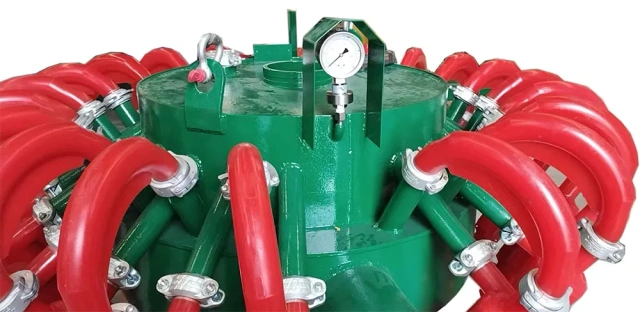 4" cone round D - silter