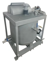 Pneumatic Caustic Soda Mixing Unit c/w air pump